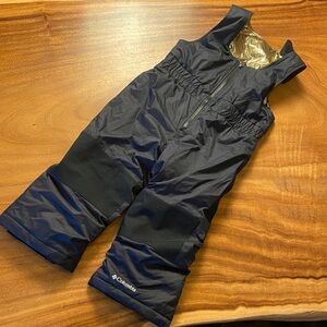 3T Grow with me Columbia New Gold Polka Dot thermal snowpants